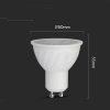 Żarówka LED V-TAC CREE CHIP 6W GU10 38st ściemnialna VT-227D 4000K 445lm 6 lat gwarancji
